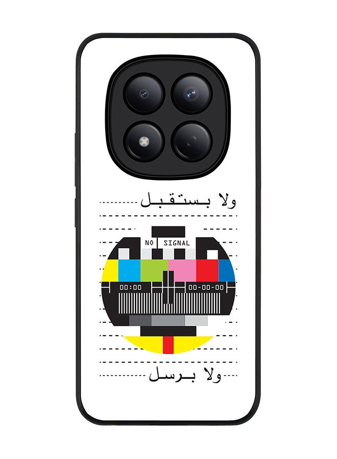 For Xiaomi Redmi Note 15 Pro 4G Case,Slim fit Camera Protection, Shockproof Thin Phone cover  - No Signal Arabic