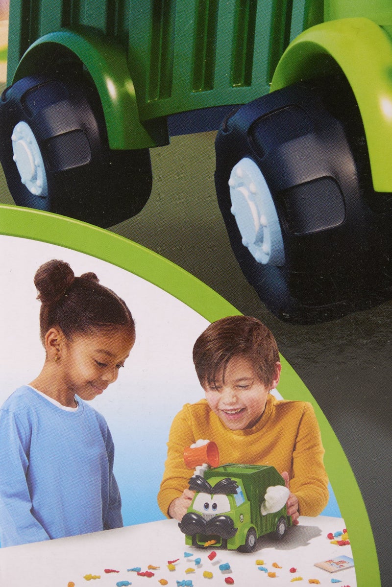Goliath Trash Stash Dump Into Garbage Truck Game, Green  - Image 5