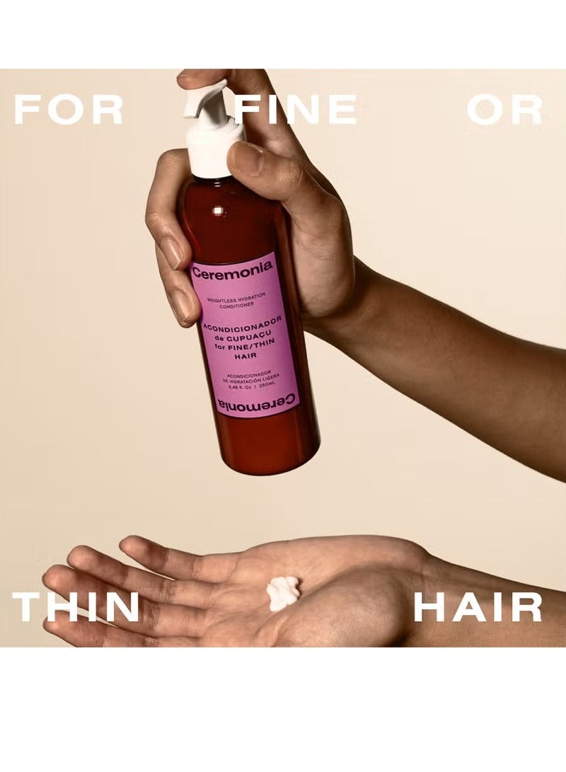 CEREMONIA بلسم سيرمونيا المرطب خفيف الوزن للشعر الناعم 250 مل - Image 4