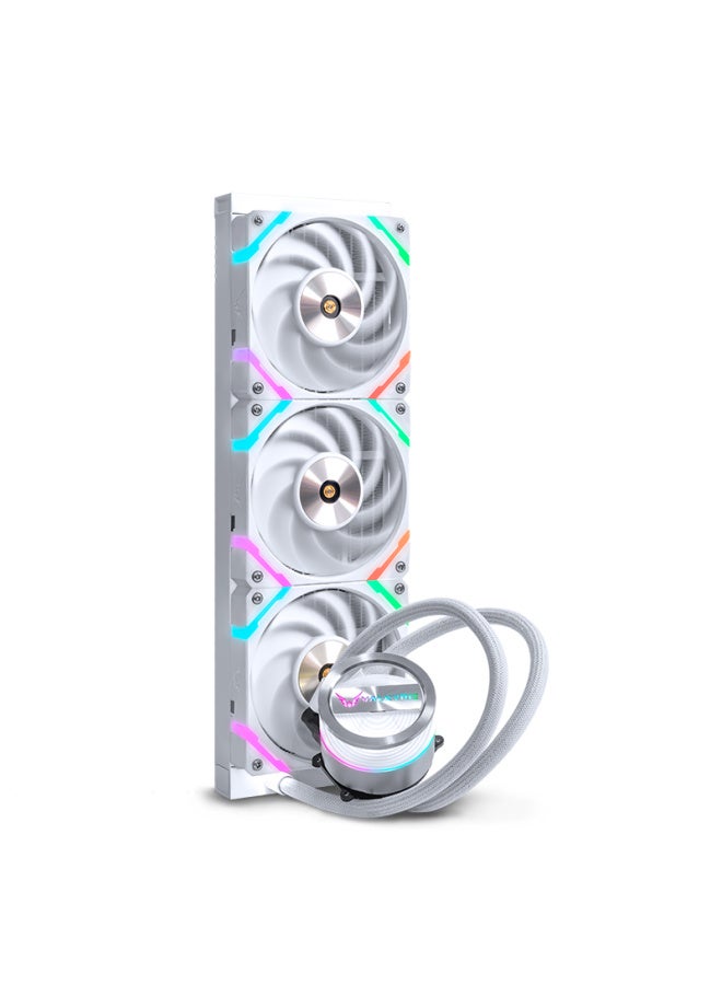 Valkyrie Gl360w Vk All-in Cpu Water Cooler, Multi-platform Mounting Brackets, Supports Lga1700, Argb Lighting Effects, Aluminum Cold Plate - Image 1