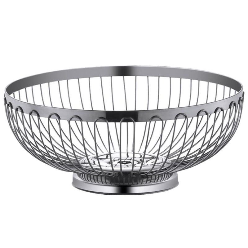 Luxshiny Fruit Basket Wire Fruit Bowl Kitchen Countertop Storage Fruits Vegetables Modern Design - Image 1