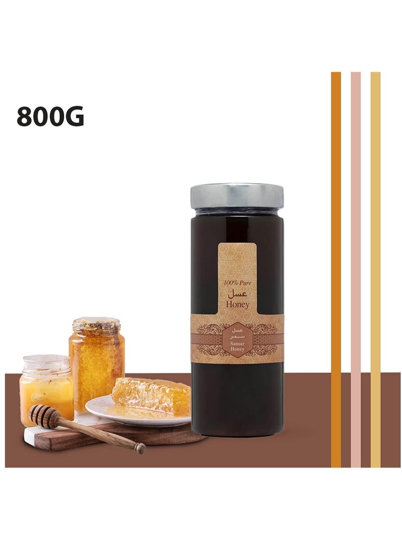 Al Malaky Royal Emirates Samar Raw Natural Honey 800g  - Image 4