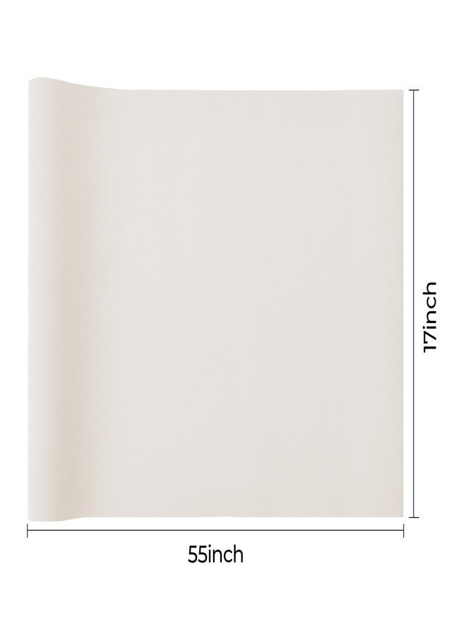 THAMIAO Ivory Book Cloth Cover, 17x55", Fabric Surface, Paper Backed, Book Binding Cloth, 17in x 55in - Image 4