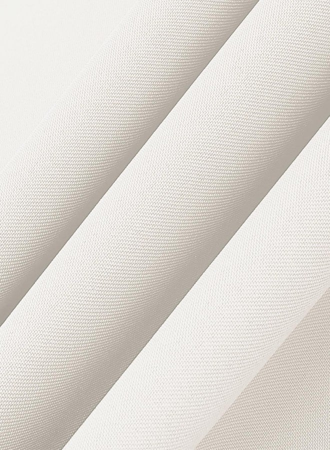 THAMIAO Ivory Book Cloth Cover, 17x55", Fabric Surface, Paper Backed, Book Binding Cloth, 17in x 55in - Image 1