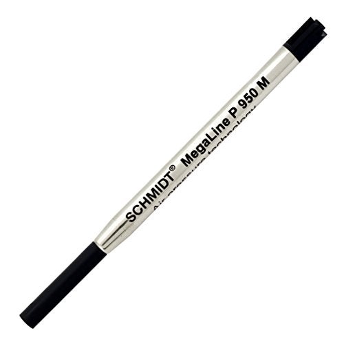 Schmidt P950 Megaline Pressurized Ballpoint Refill Medium, Black, 2 Pack Blister (SC58147) - Image 4