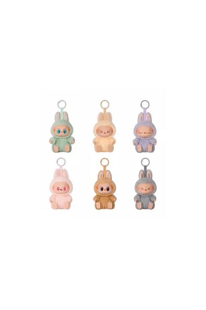 POP POP MART Labubu Have A Seat Version 2 Plush Toy, Versatile Use, Adorable Design, Surprise Element, 8 Years+, Assorted - 15cm - Image 1