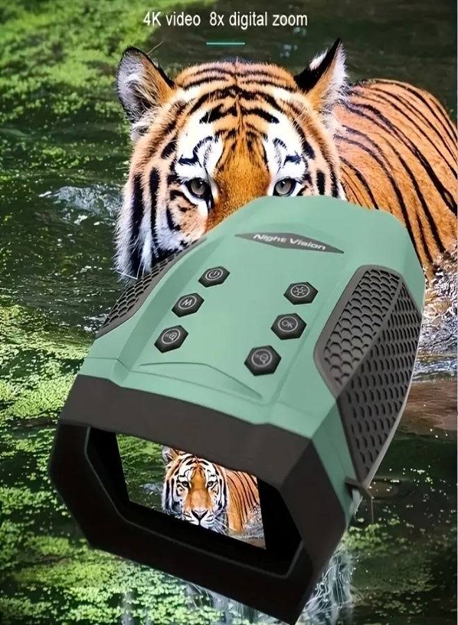 4K HD Digital Night Vision Binoculars with 7.62cm TFT Display, 5-40X Zoom, Infrared Vision, Photo & Video Recording for Day and Night Use – Ideal for Wildlife, Camping & Outdoor Exploration - Image 2