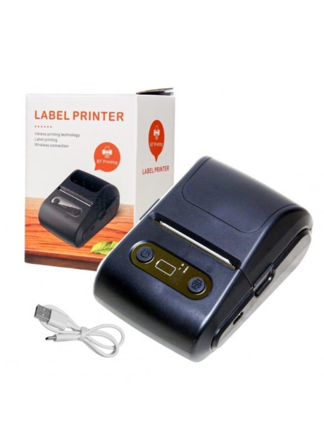 BlueFire Mini Label Printer Machine | Portable Thermal Label & Receipt Printer | Bluetooth Connection | Inkless Printing | Compatible with Android, iOS & PC | Rechargeable 1200mAh Battery | 57mm Paper Width | Compact Wireless Label Maker for Home, Office, School & Small Business | Easy Organization & Clear Printing - Image 3