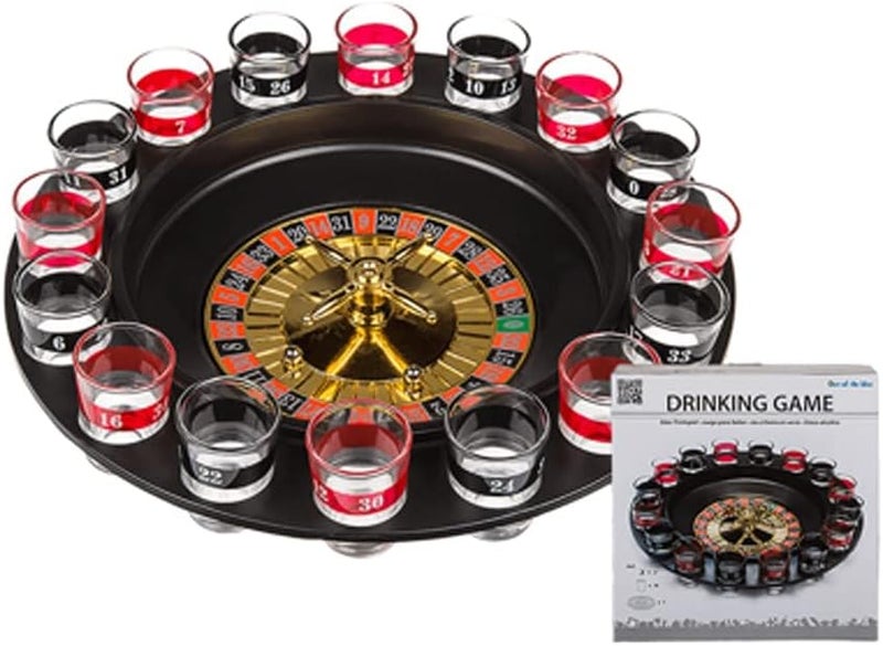 SPROULT 16-Shot Roulette Drinking Game Set