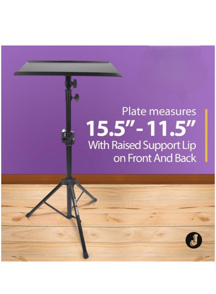 JAJEEK "NEW HPS-290B Professional Tripod Projector Mixer Stand – Adjustable Height, Lightweight & Portable (Black)" - Image 2