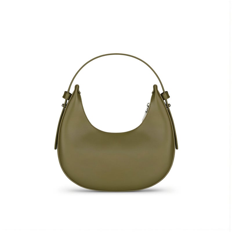 Lightweight Crescent Hobo Bag No Sore Wrist Stain Resistant Waterproof Non Deform Comfortable Daily Purse - Image 1