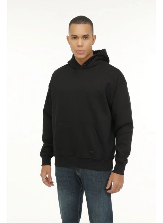 LUMBERJACK - MB Ros 4pr Black Men's Sweatshirt 17HS109 - Image 1
