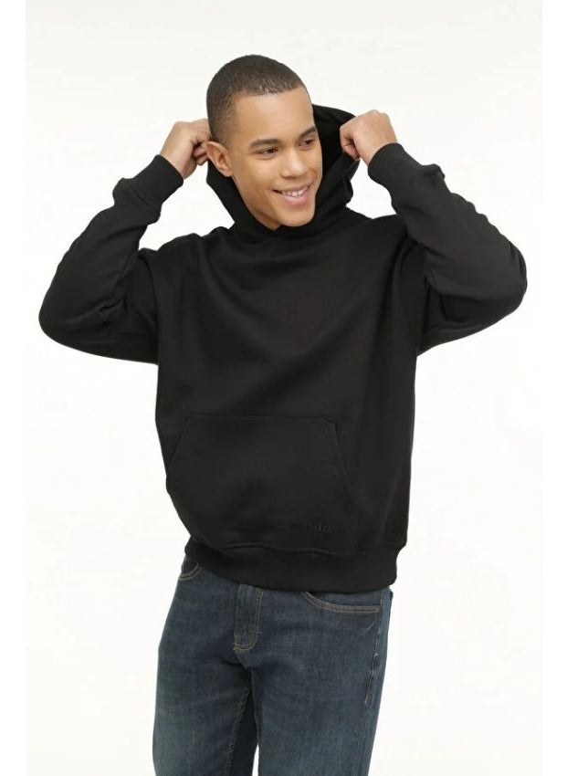 LUMBERJACK - MB Ros 4pr Black Men's Sweatshirt 17HS109 - Image 1