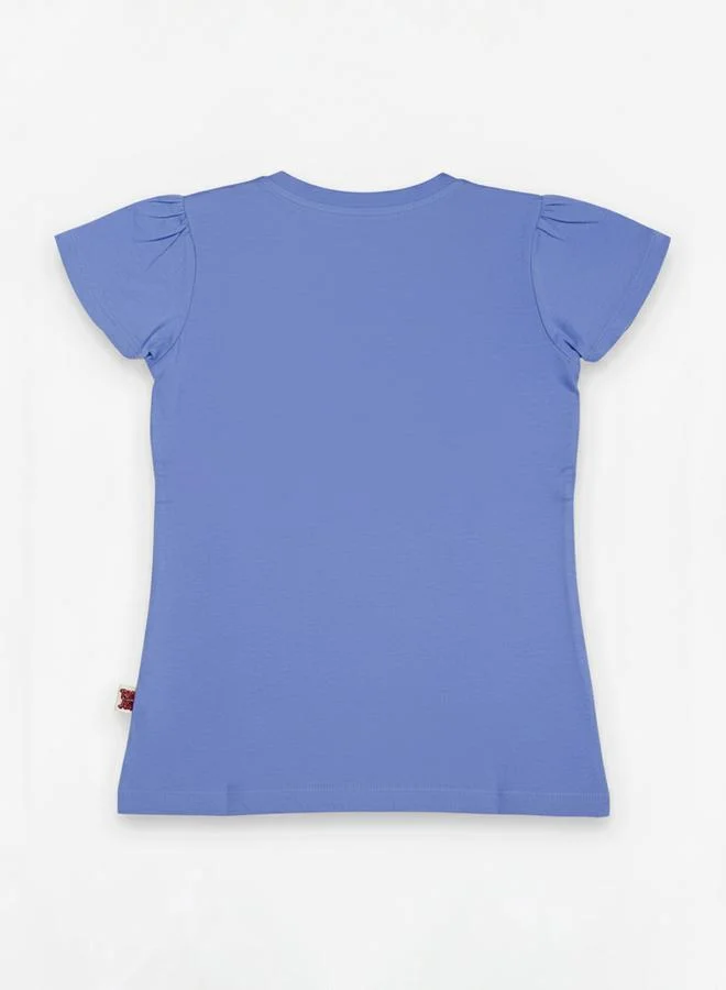 Tom And Jerry Graphic Print Round Neck Fashion T-shirt