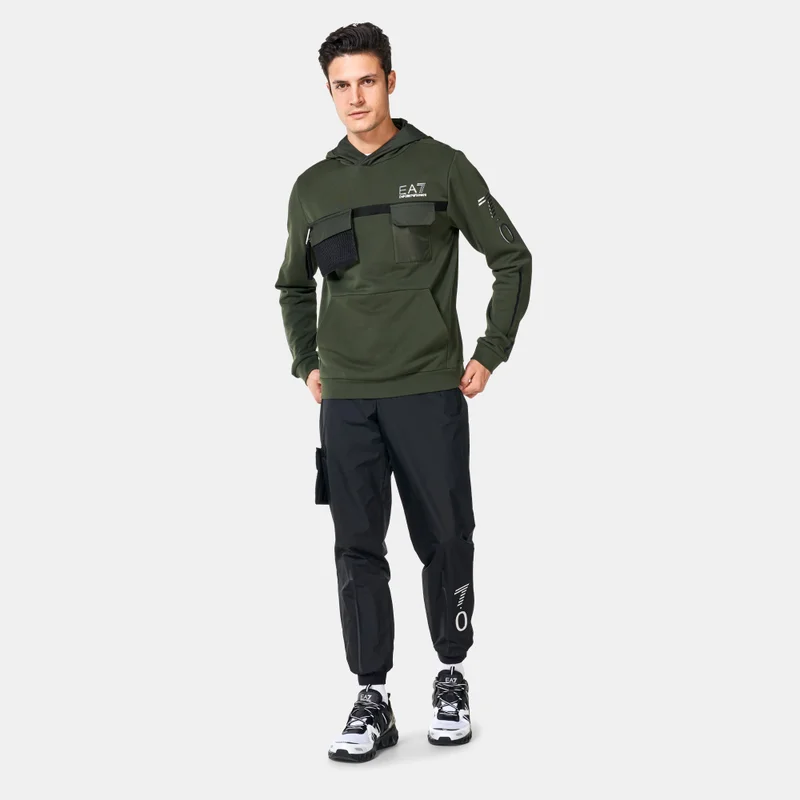 EA7 Emporio Armani Men's 7.0 Pack Logo Hoodie
