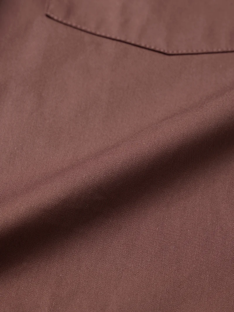 The Souled Store  Utility Shirt: Merlot  | Best Price UAE