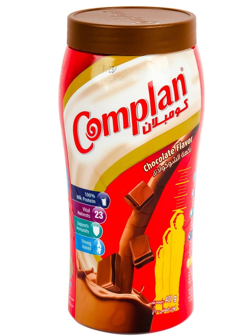 Complan Double Chocolate Flavoured Powder 400 g - Image 1