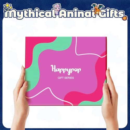 Happy Pop HAPPYPOP Dragon Gifts for Girls - Dragon Socks for Kids, Stocking Stuffers for Children 7-9 Years Old - Image 2
