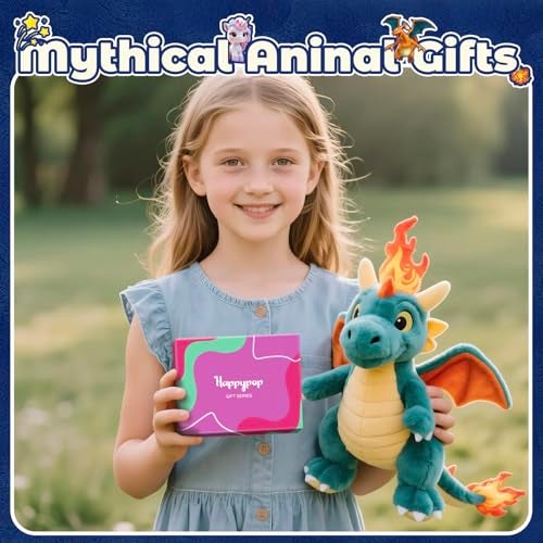 Happy Pop HAPPYPOP Dragon Gifts for Girls - Dragon Socks for Kids, Stocking Stuffers for Children 7-9 Years Old - Image 3