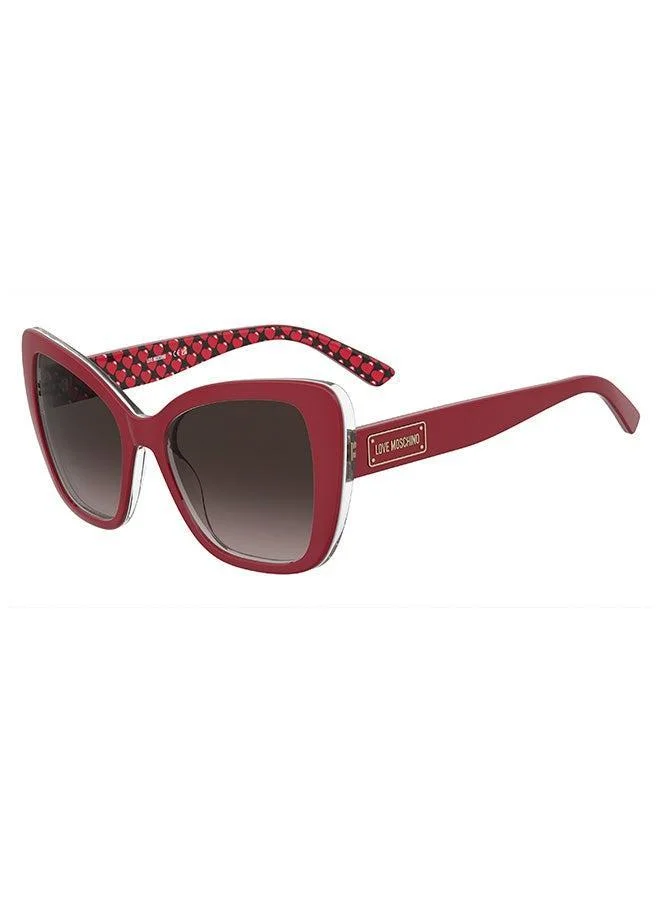 Rectangular Moschino Love Sunglasses Frames