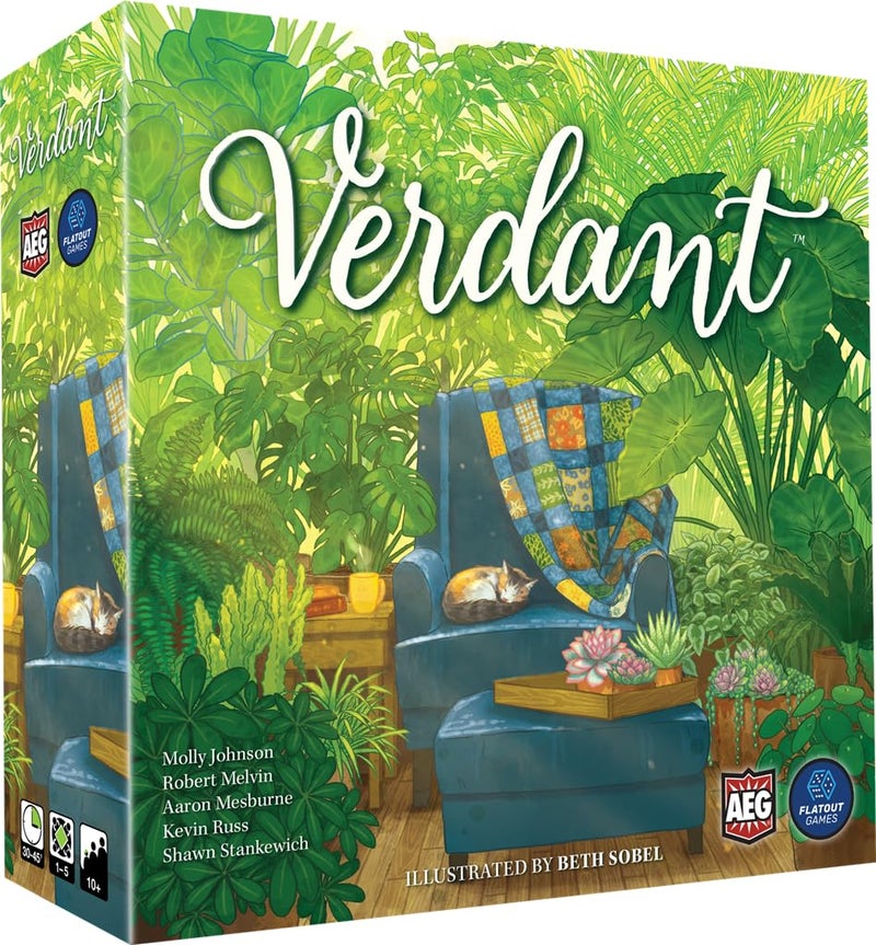 AEG Games AEG & Flatout Games | Verdant - A Board Game for the Houseplant Collector | From the Creators of Cascadia | Easy to Learn | Quick to Play | Ages 10+ | 1-5 Players - Image 1