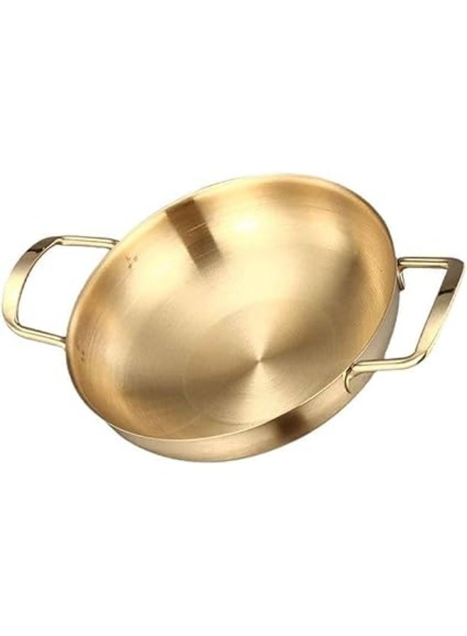 طاسة تقديم استانلس ستيل 26 سم بيدين - ذهبي - Image 4