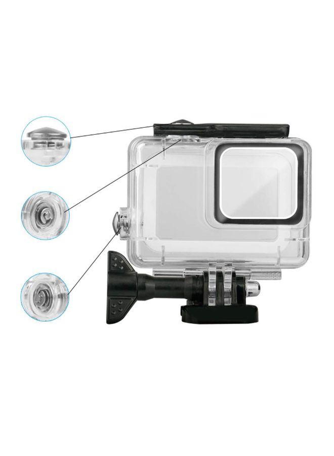 NIBEMINENT Waterproof Housing Case Cover For GoPro Hero 7 Transparent - Image 3