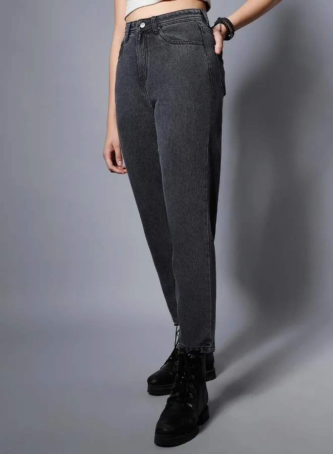 HIGH STAR Women Black Jeans