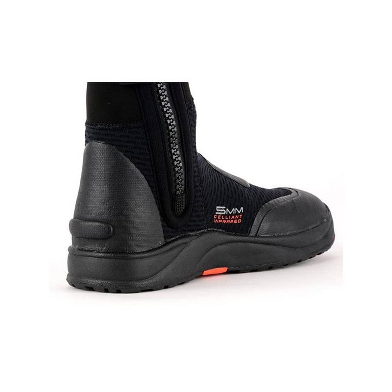 BARE 5MM Ultrawarmth Boot | Neoprene | Made with Unique Omnired Inner Fabric | Great for Diving & Snorkeling in Cooler Water| Easy to Put on with Zipper and Wide Gusset | Comfortable | Unisex | 10 - Image 4