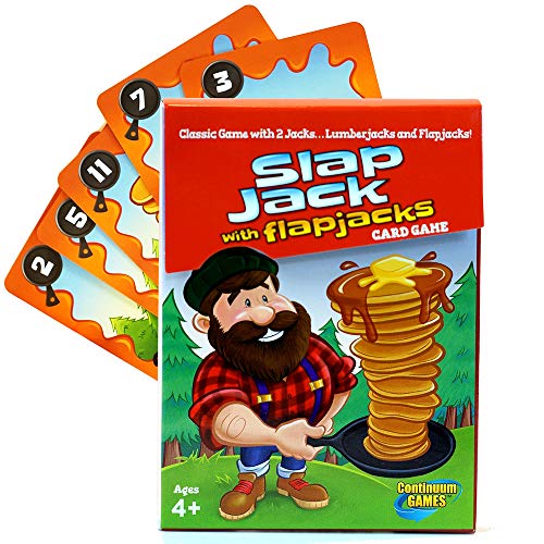 Continuum Games Slap Jack Flap Jacks Card Game - Kids Age 4 & Up - Image 1