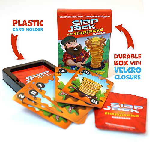 Continuum Games Slap Jack Flap Jacks Card Game - Kids Age 4 & Up - Image 5