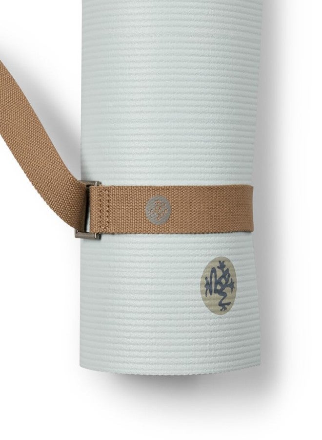 Manduka Yoga Commuter Mat Carrier - Eco-Friendly Cotton, Easy to Carry, Hands-Free, For All Mat Sizes | Lions Mane | 68" x 1.5" - Image 2