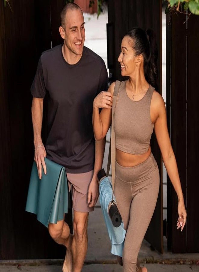 Manduka Yoga Commuter Mat Carrier - Eco-Friendly Cotton, Easy to Carry, Hands-Free, For All Mat Sizes | Lions Mane | 68" x 1.5" - Image 4