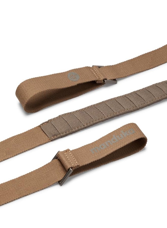 Manduka Yoga Commuter Mat Carrier - Eco-Friendly Cotton, Easy to Carry, Hands-Free, For All Mat Sizes | Lions Mane | 68" x 1.5" - Image 3