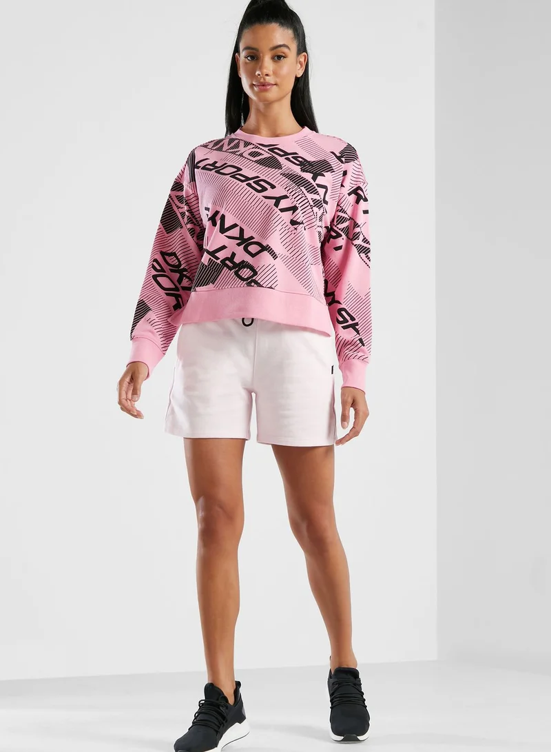 DKNY Logo Printed Sweatshirt