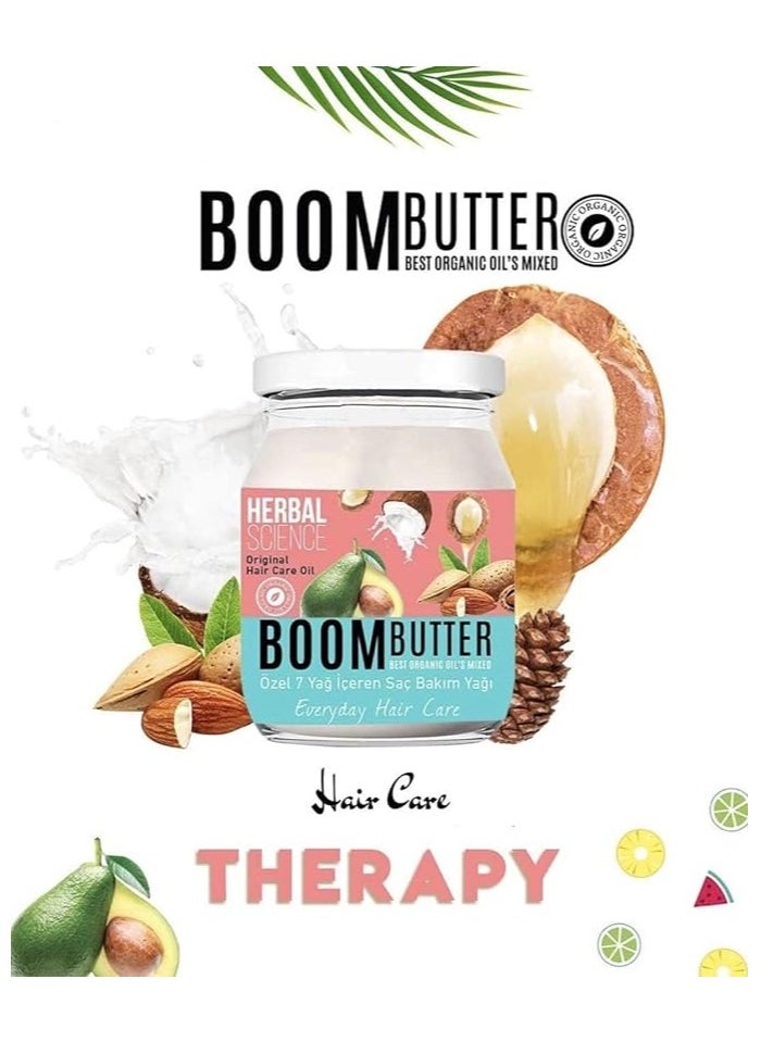 HERBAL SCIENCE - BOOM BUTTER Hair Care cream 190 ML - Image 1