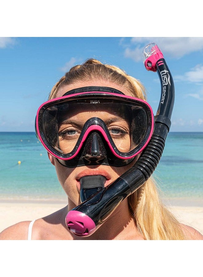 TUSA Sport Adult Serene Mask And Snorkel Combo Black/Fishtail Blueuc1625Pqbfb - Image 5
