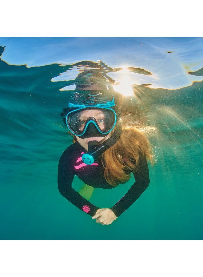 TUSA Sport Adult Serene Mask And Snorkel Combo Black/Fishtail Blueuc1625Pqbfb - Image 4