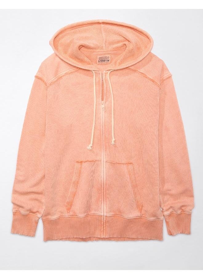 American Eagle Zip Through Hoodie  - Image 3