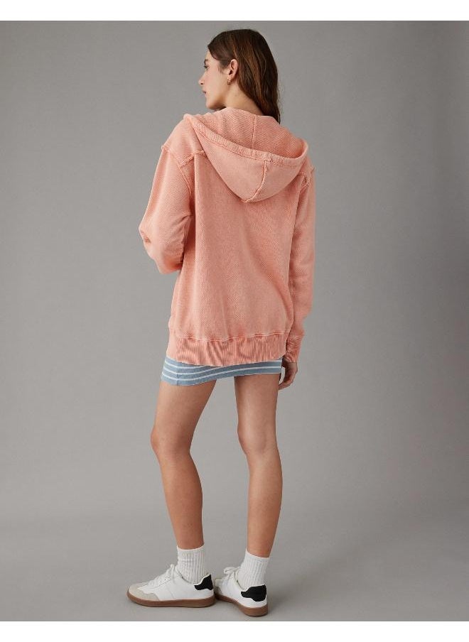 American Eagle Zip Through Hoodie  - Image 2