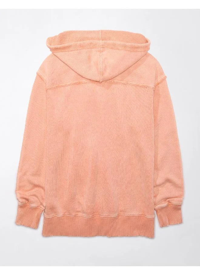 American Eagle Zip Through Hoodie
