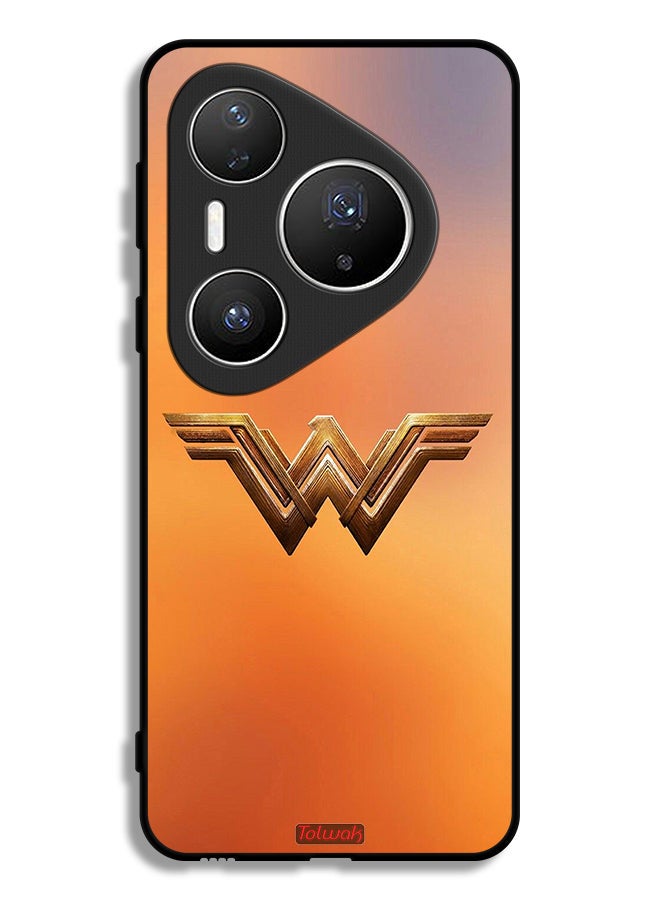 Tolwak Huawei Pura 80 Pro Protective Case Cover Wonder Women Logo - Image 1