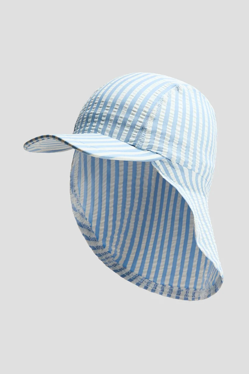 H&M UPF 50 seersucker sun cap
