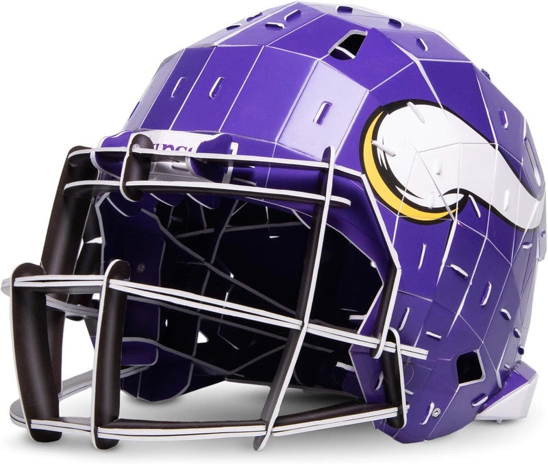 FOCO طقم نموذج ورقي ثلاثي الأبعاد لخوذة كرة القدم من NFL PZLZ - Image 1