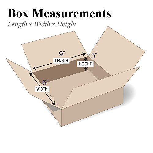 Powerlon® 3 Ply 9 x 6 x 3 Inch Corrugated Box Fine Quality (Pack of 50) - Image 2
