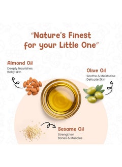 Mother Sparsh Nourishing Baby Massage Oil -100Ml | With Almond & Avocado Oil | Non Sticky & Moisturizing Baby Oil For New Born  - Image 4