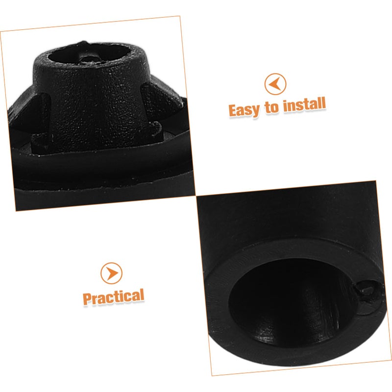 8Pcs Car Door Noise Reducer Rubber Bumper Pads Easy Installation Secure Fit Ride Comfort - Image 4