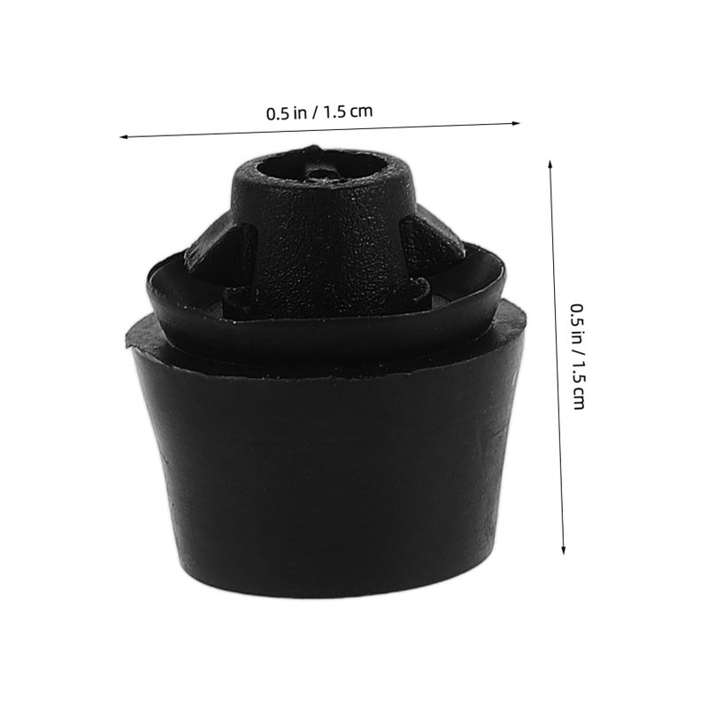 8Pcs Car Door Noise Reducer Rubber Bumper Pads Easy Installation Secure Fit Ride Comfort - Image 3