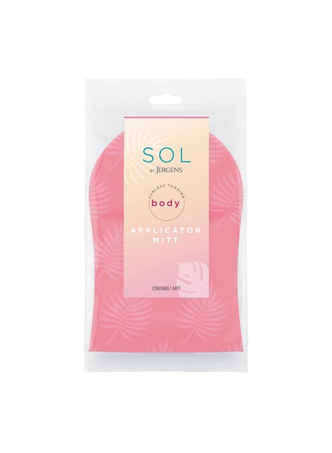 Jergens Jergens SOL Self Tanner Applicator Mitt, Flawless, Streak-free Tanning Blender Glove, Sunless Tanning, Reusable Tanning Mitt Protects Hands, All Skin Tone  - Image 1