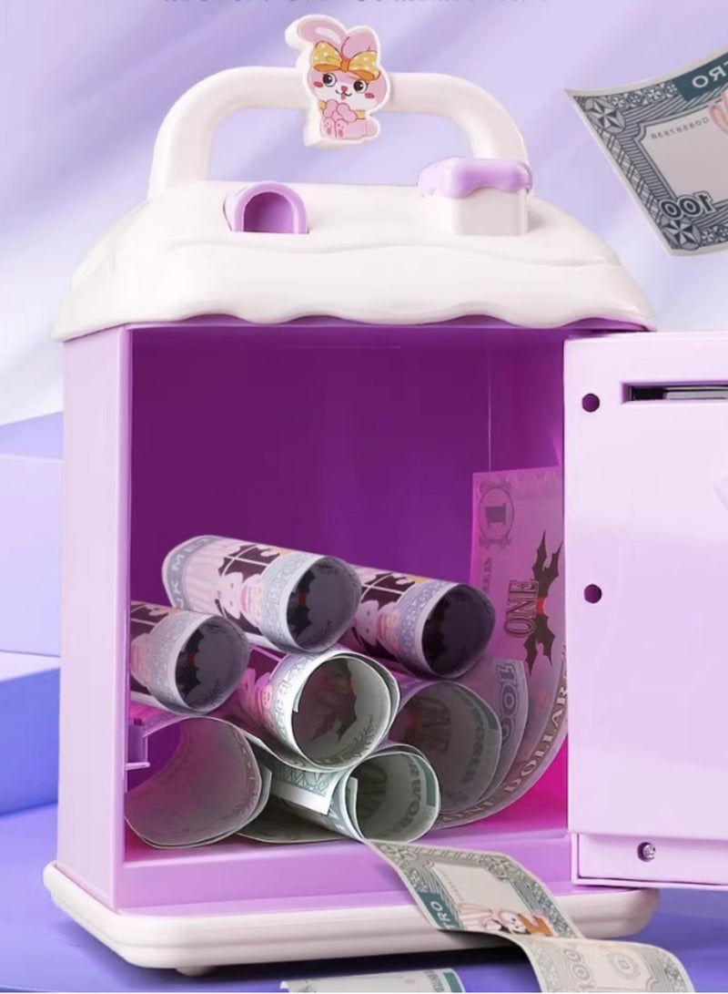 النقود الالكترونية صندوق ودائع العملة البنك عملة البنك الصراف الآلي التلقائي لعبة إيداع الأطفال - Image 5